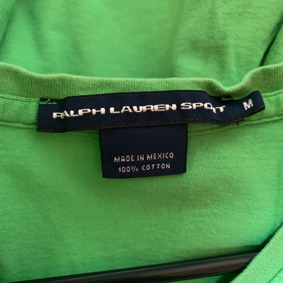 Green Ralph Sport Womens Shirt - Picture 2 of 3